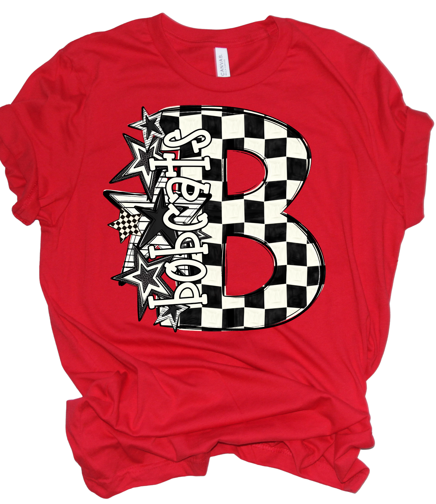 Big Checkered Mascot - Bella Canvas