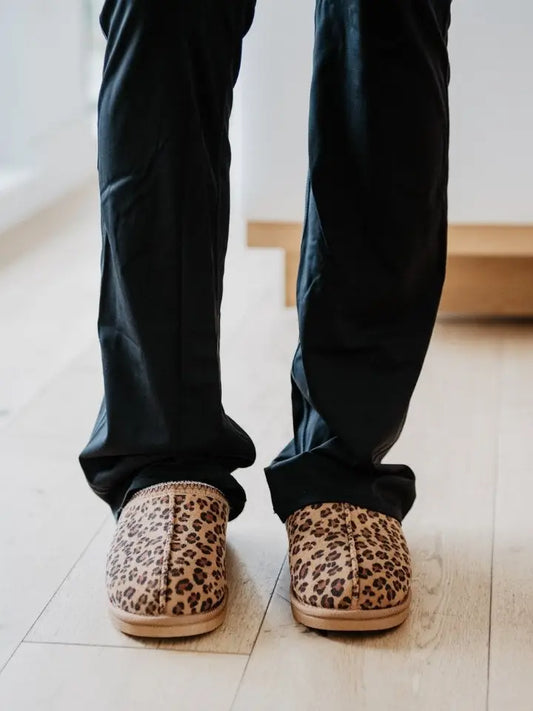 Leopard Slippers