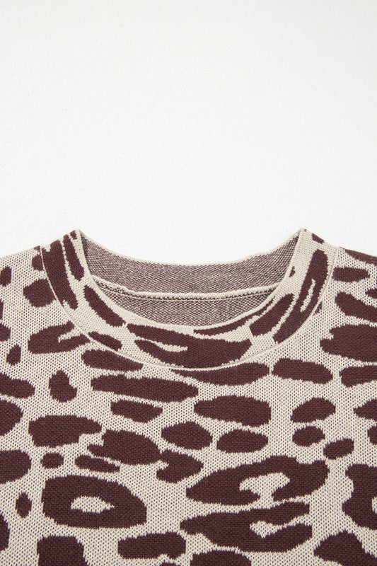 Leopard Loose Top