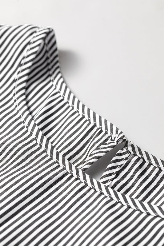 BW Striped Blouse