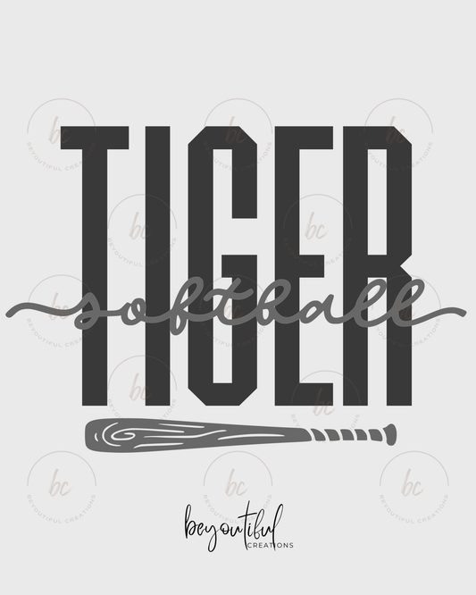 Custom Mascot Softball