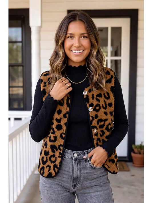 Cozy Sherpa Vest