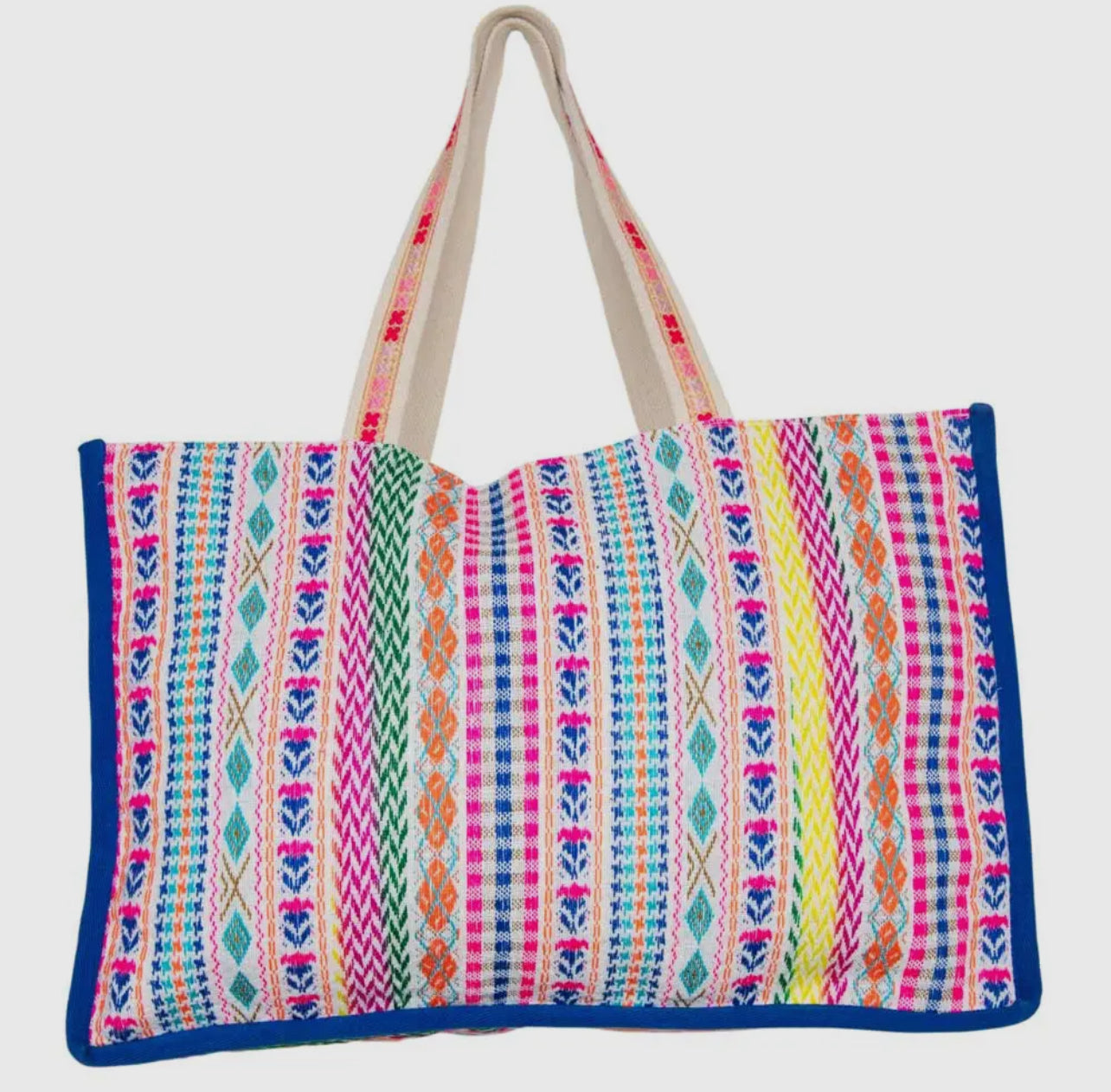 Oversized Tasseled Beach Tote