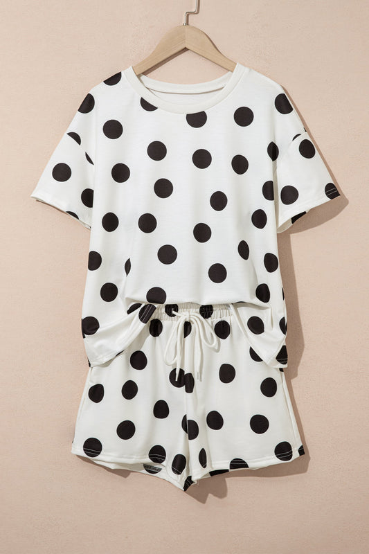 Black & White Polka Dot Set