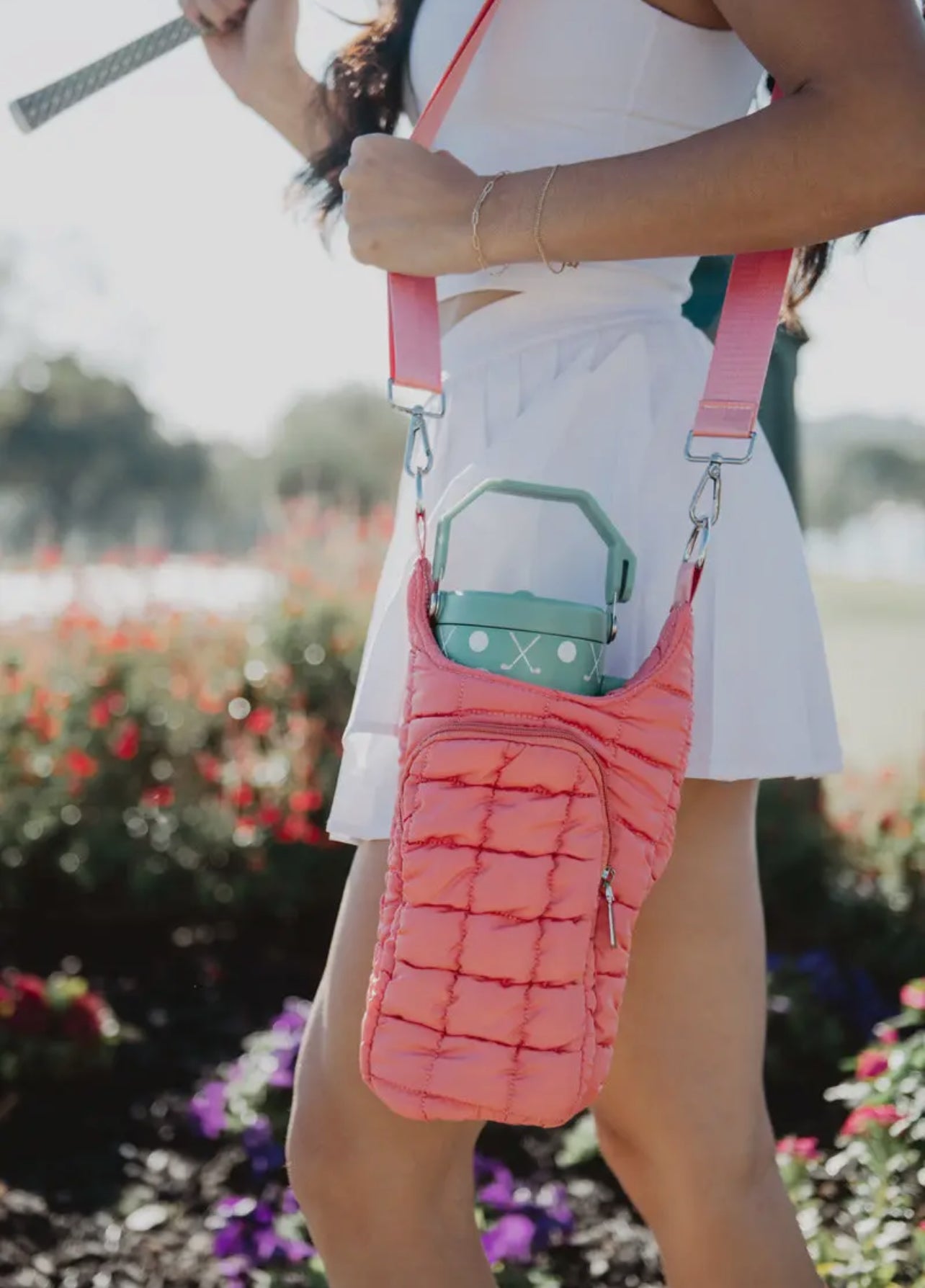 Quilted Tumbler Carrier Bag