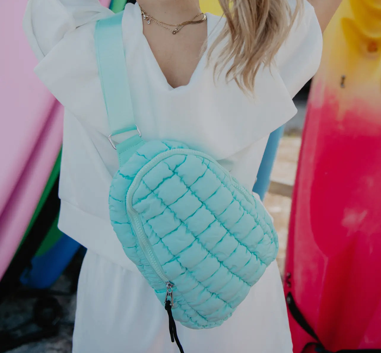 Quilted Sling Bag