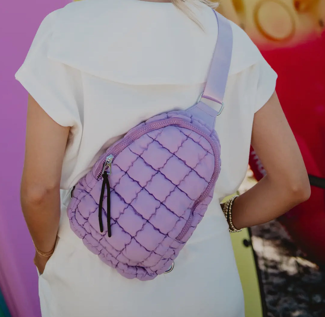 Quilted Sling Bag