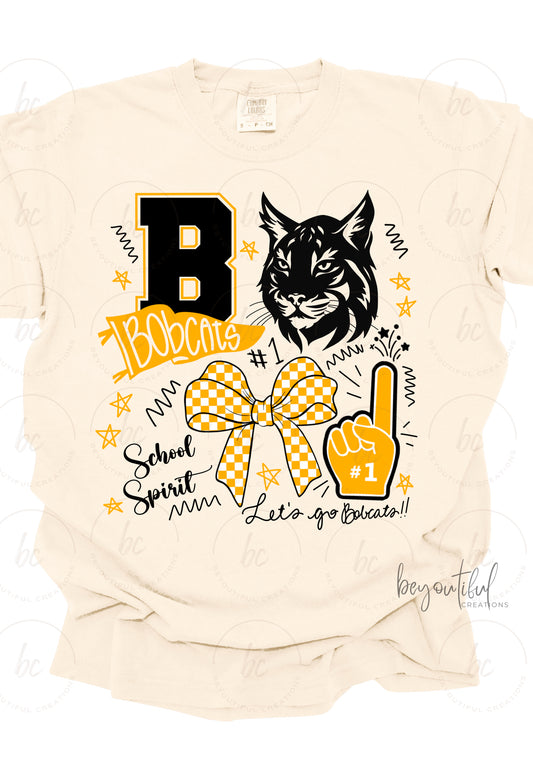 Youth Bobcats School Spirit