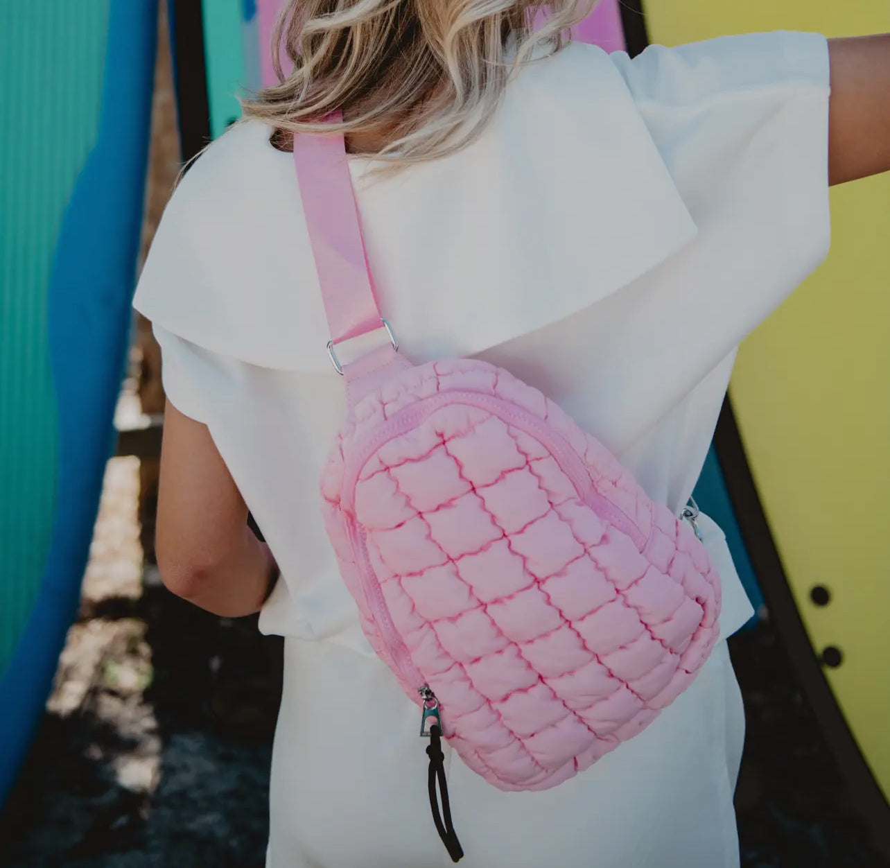 Quilted Sling Bag