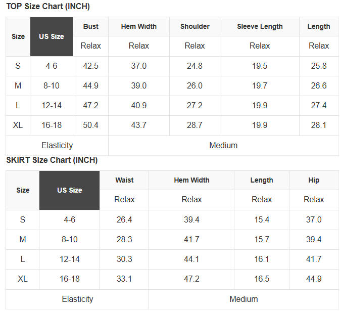 Skort Athleisure Set