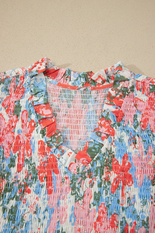 Floral Smocked Dress