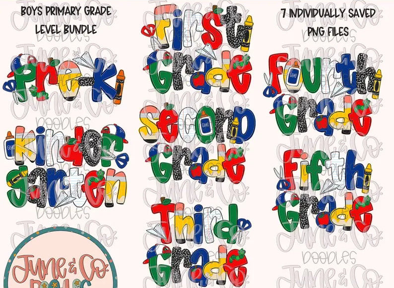 Teach Me Grade Level - Boy