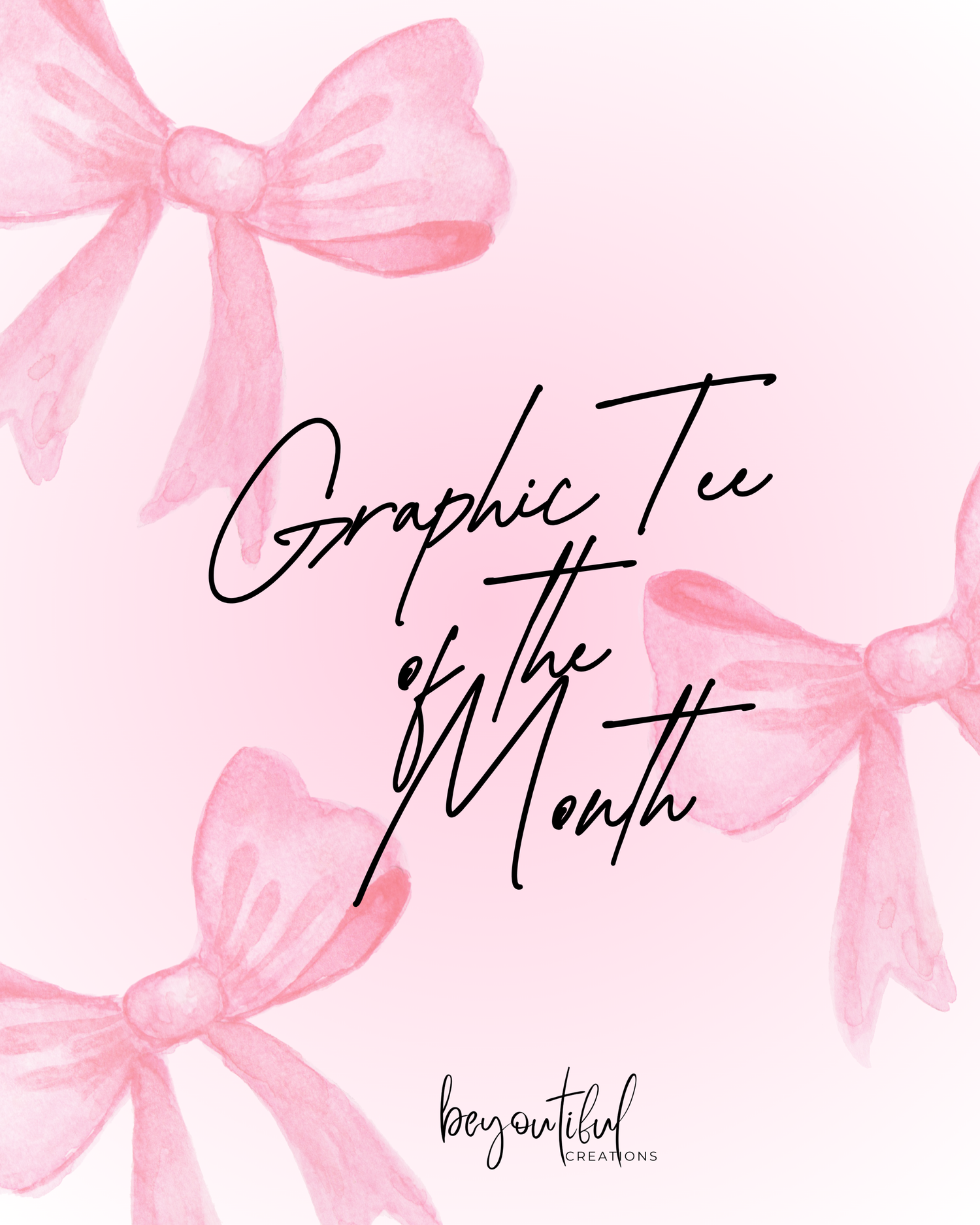 Graphic Tee of the Month