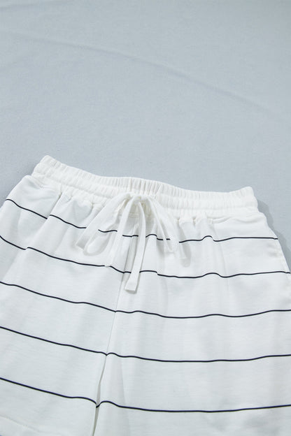 Stripe Short Set