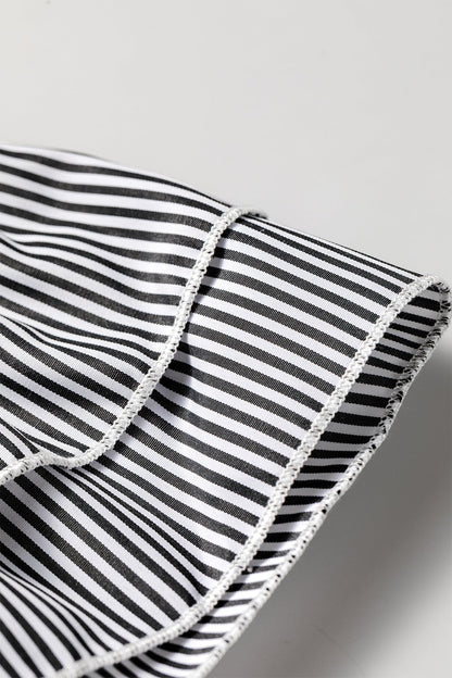 BW Striped Blouse