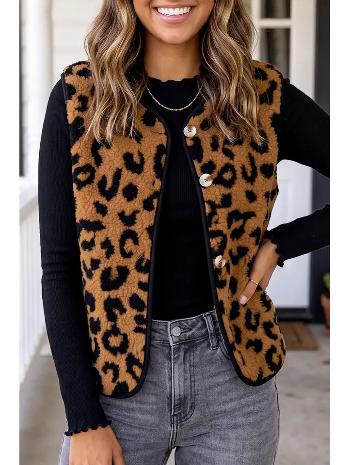 Cozy Sherpa Vest
