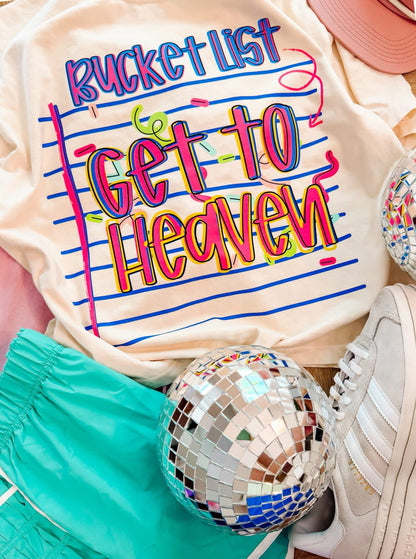 Heaven Bucket List