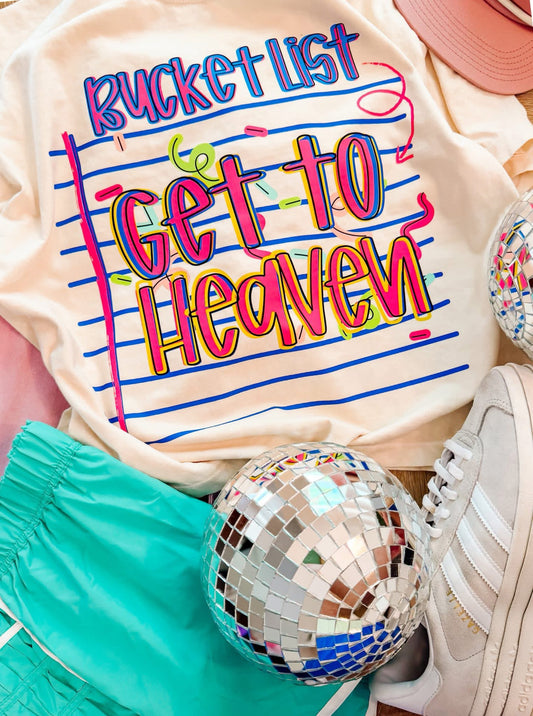 Heaven Bucket List