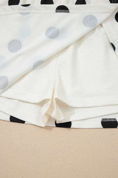 Polka Dot Skort Set