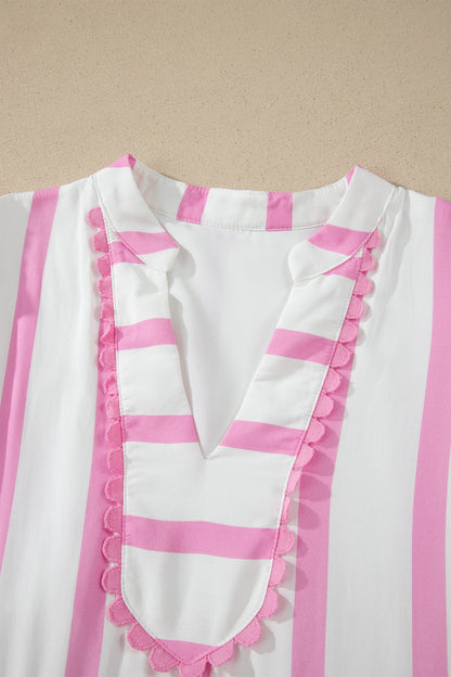 Stripe Ricrac Dress