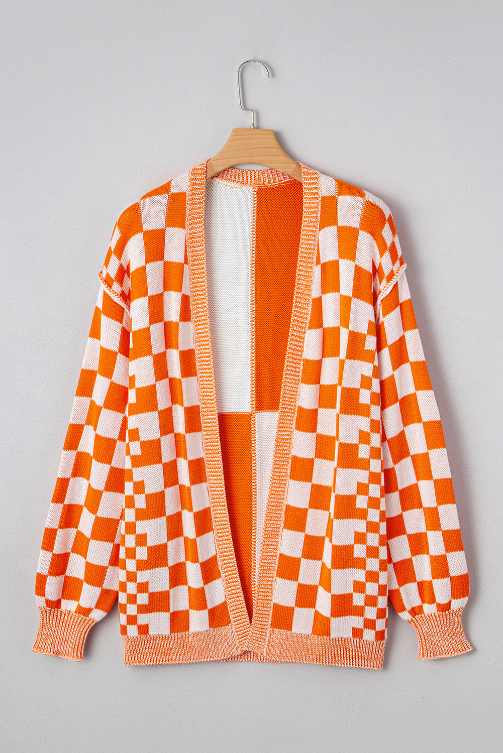Checker Cardigan