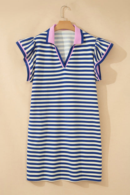 Stripe Colorblock Dress
