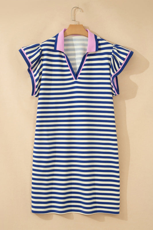 Stripe Colorblock Dress