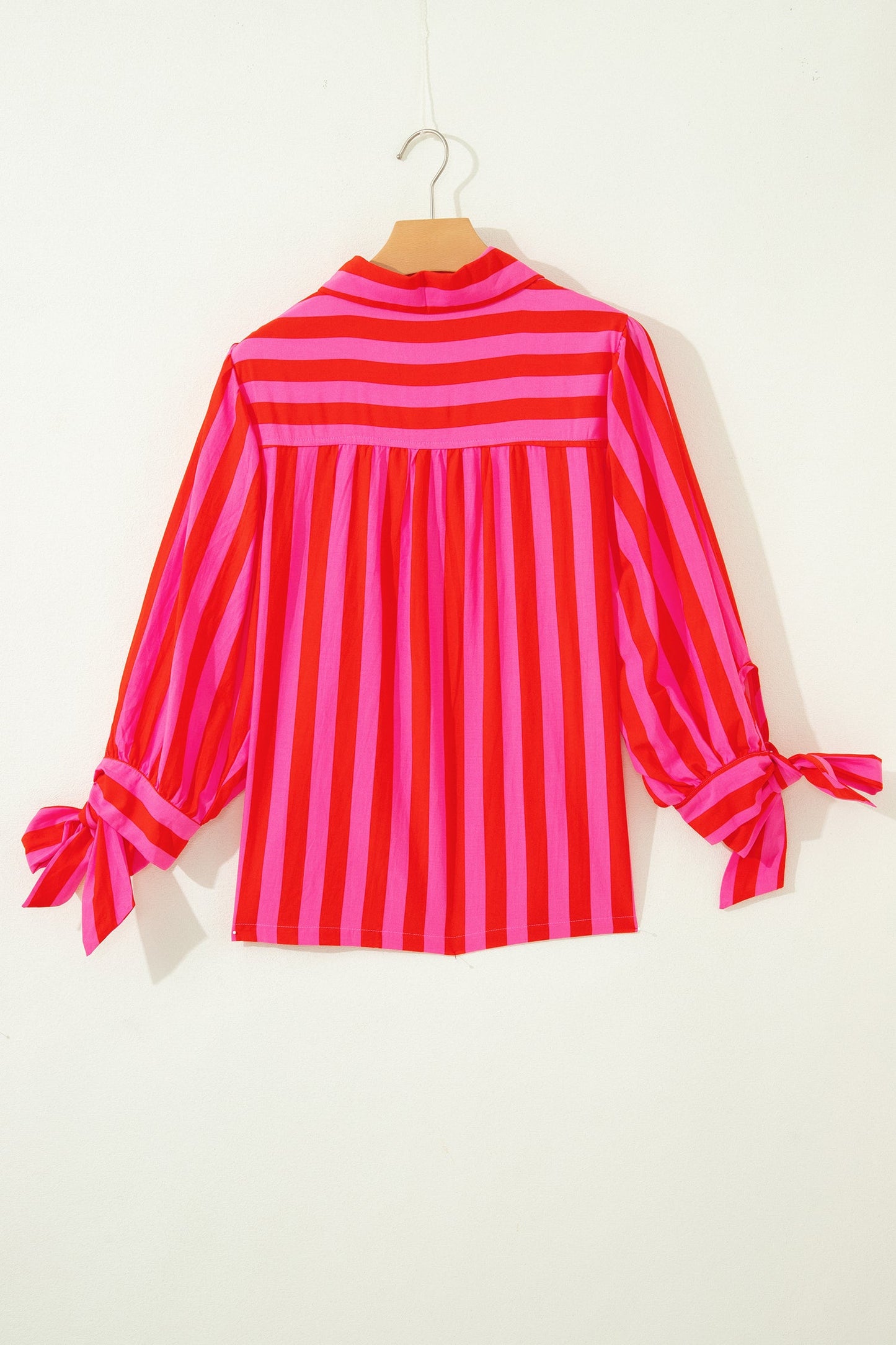 Red Stripe Blouse