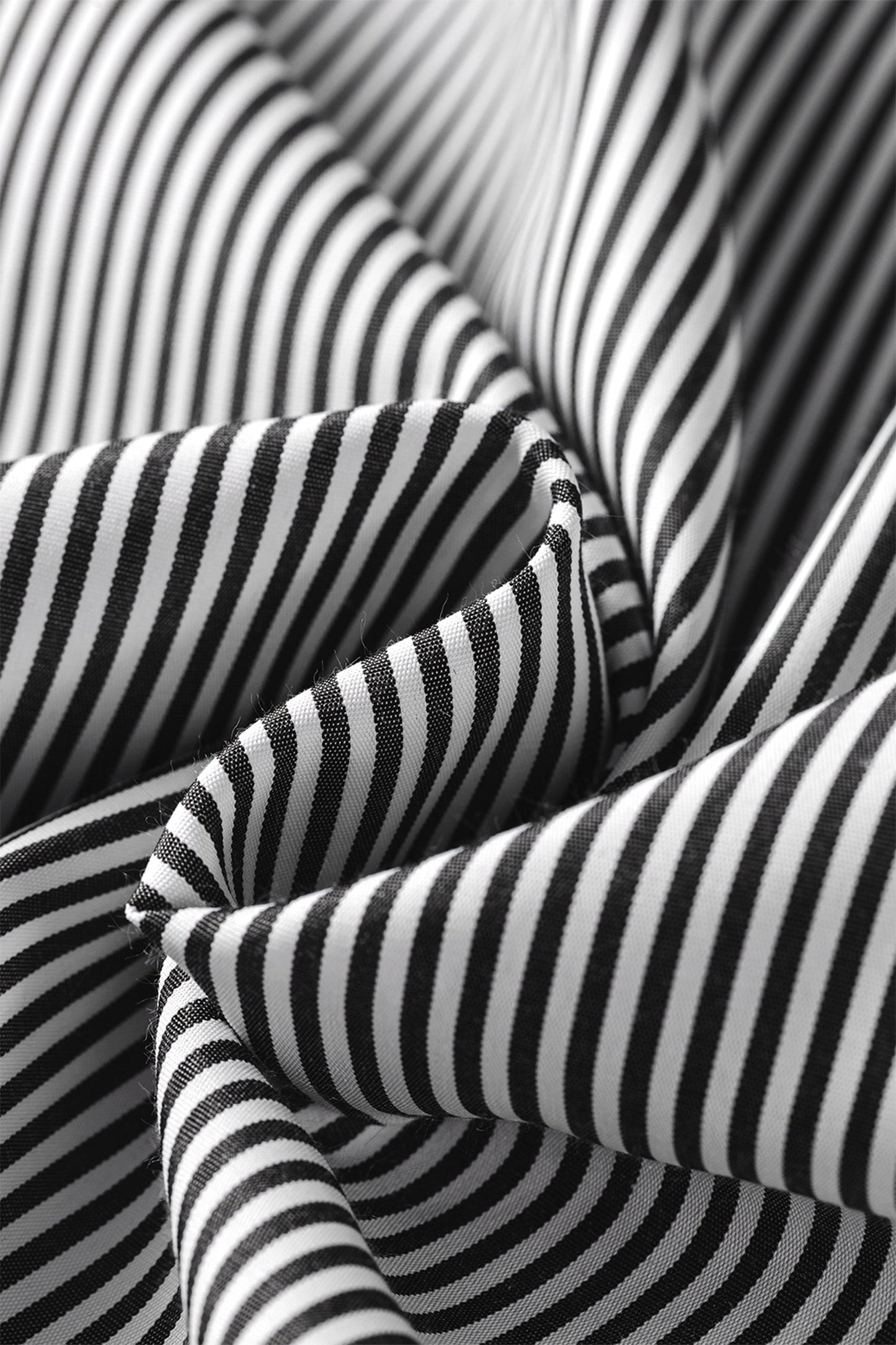 BW Striped Blouse