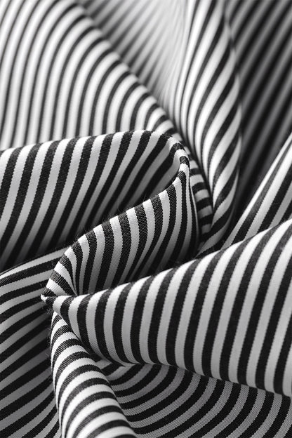 BW Striped Blouse
