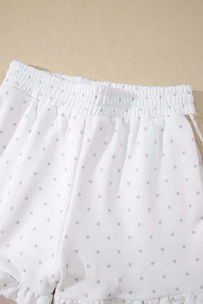 Polka Dot Side Stripe Detail Set