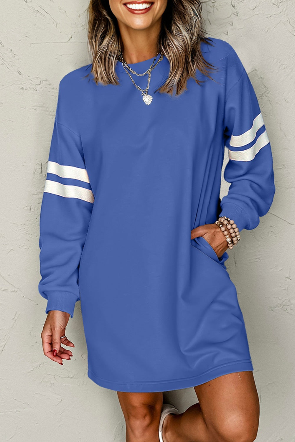 Varsity Stripe Dress