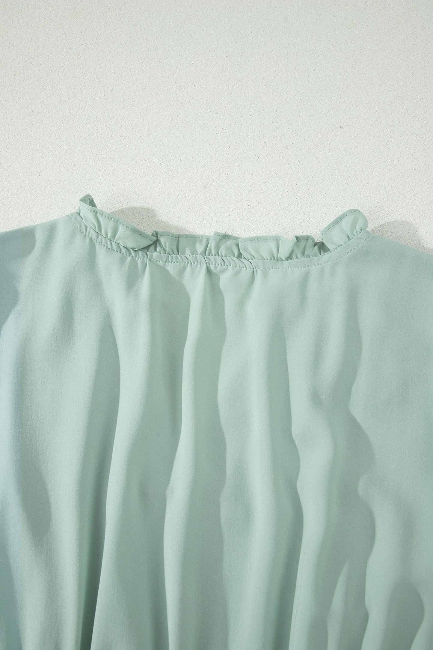 Puff Sleeve Tiered Maxi Dress