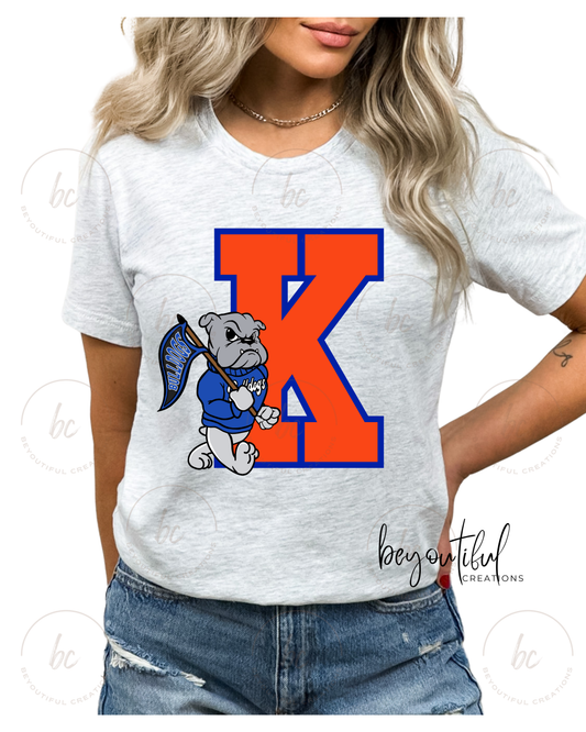 Kinston K w/Mascot