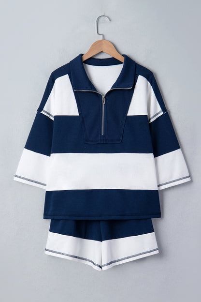 Reverse Seam Short Set