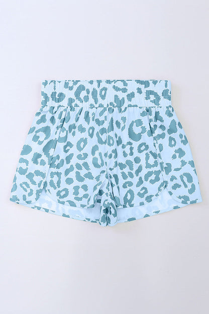 Leopard Athletic Shorts