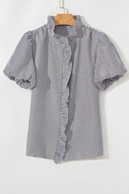 Stripe Ruffle Bubble