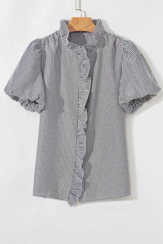 Stripe Ruffle Bubble