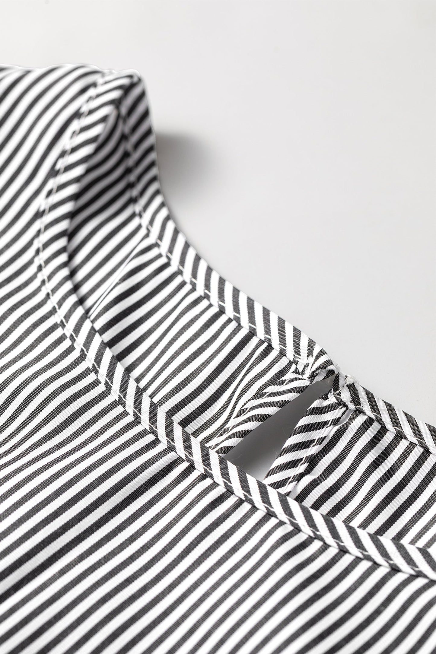 BW Striped Blouse