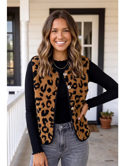 Cozy Sherpa Vest