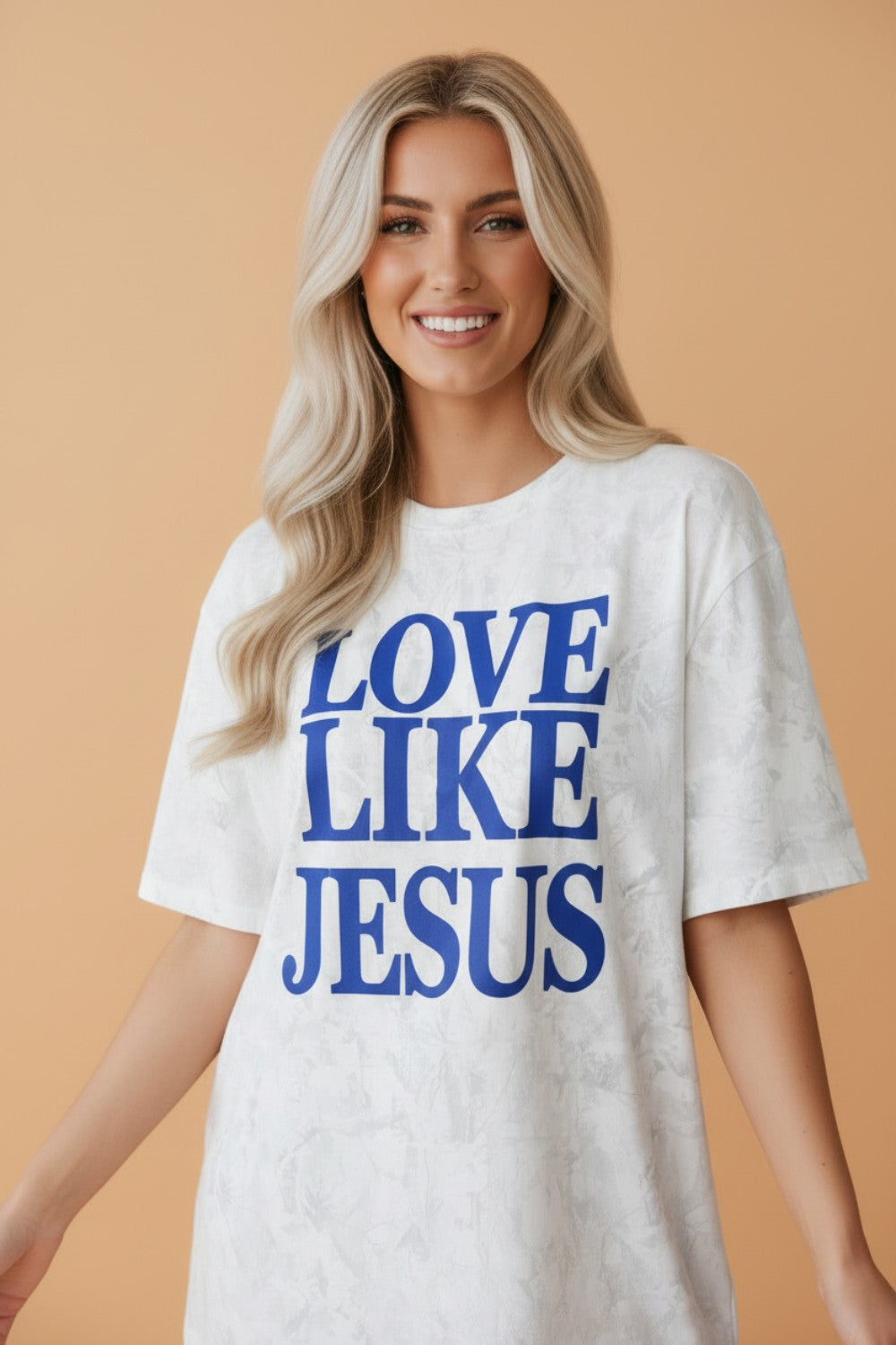 Love Like Jesus Camo Tee
