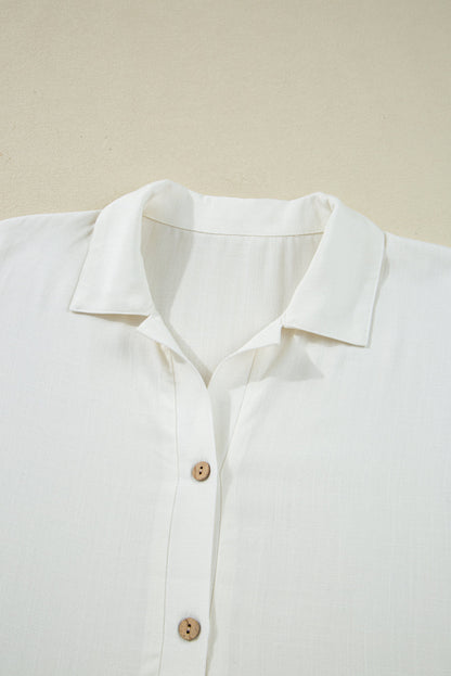 Collared Drop Shoulder