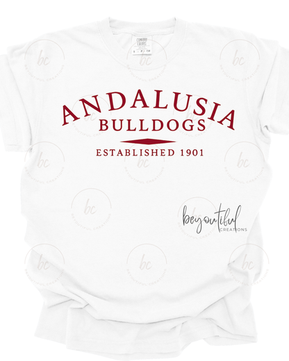Andalusia Bulldogs Arched