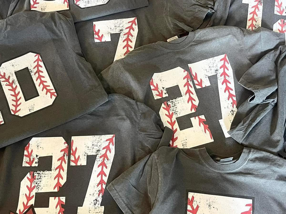 Custom SB/BB Number Tee