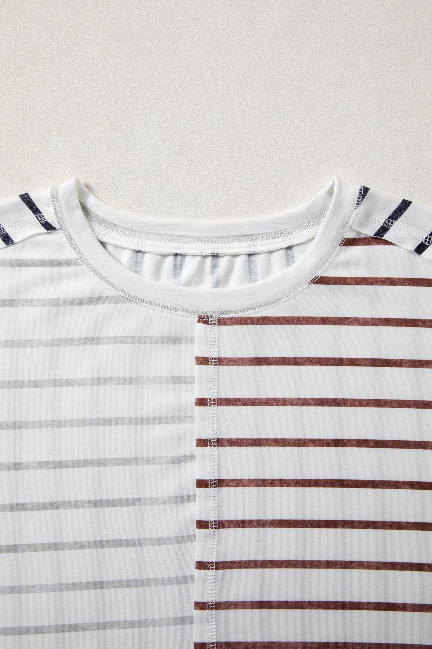 Stripe Colorblock Top