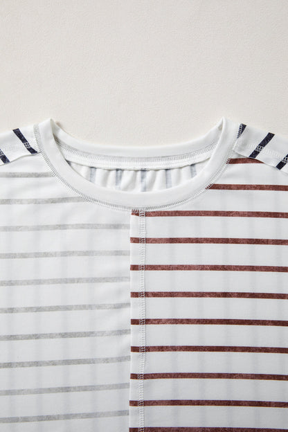 Stripe Colorblock Top