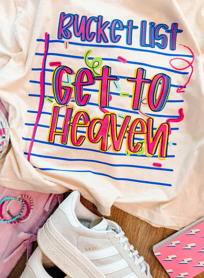 Heaven Bucket List