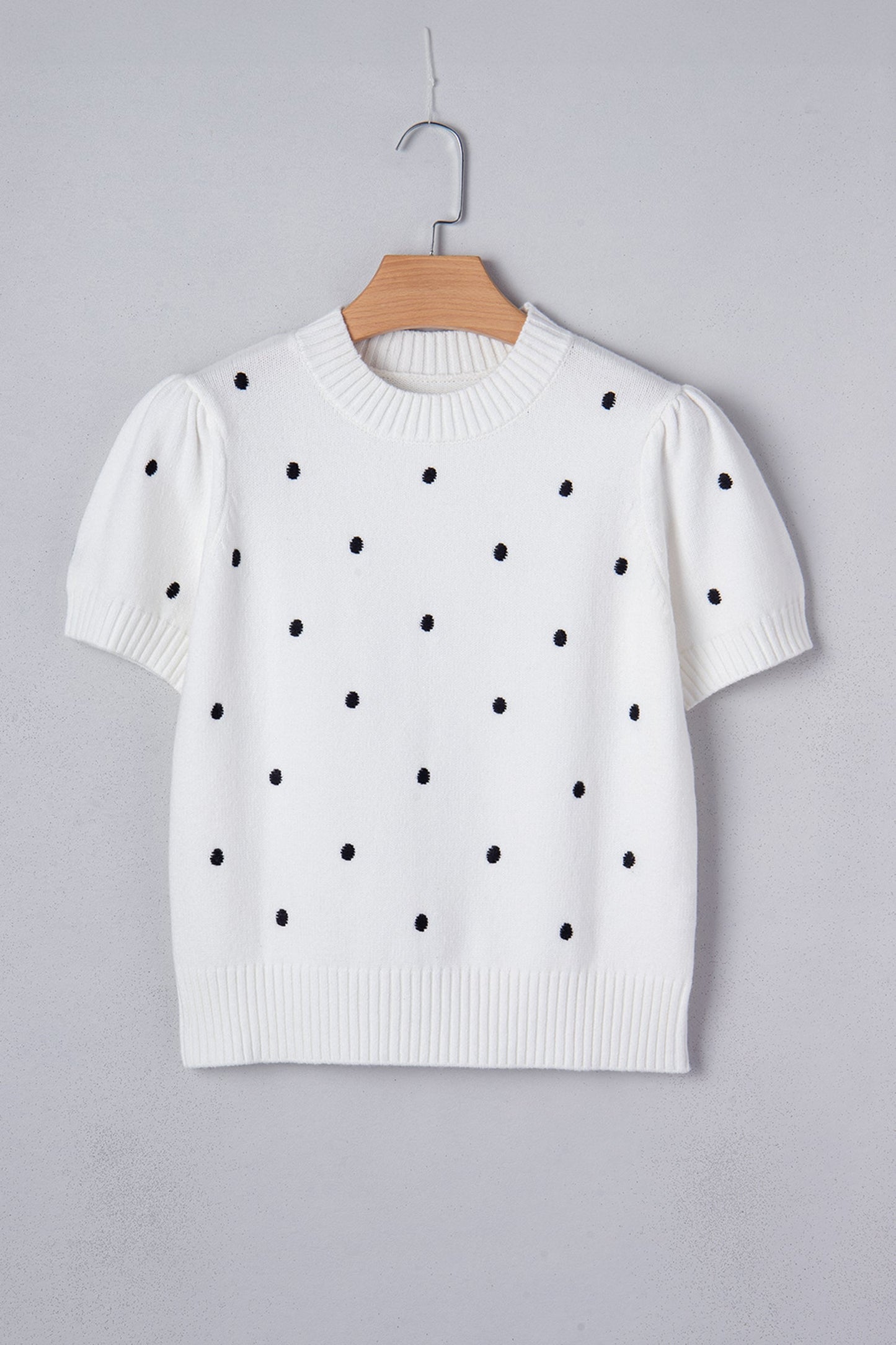 Bubble Short Sleeve Sweater