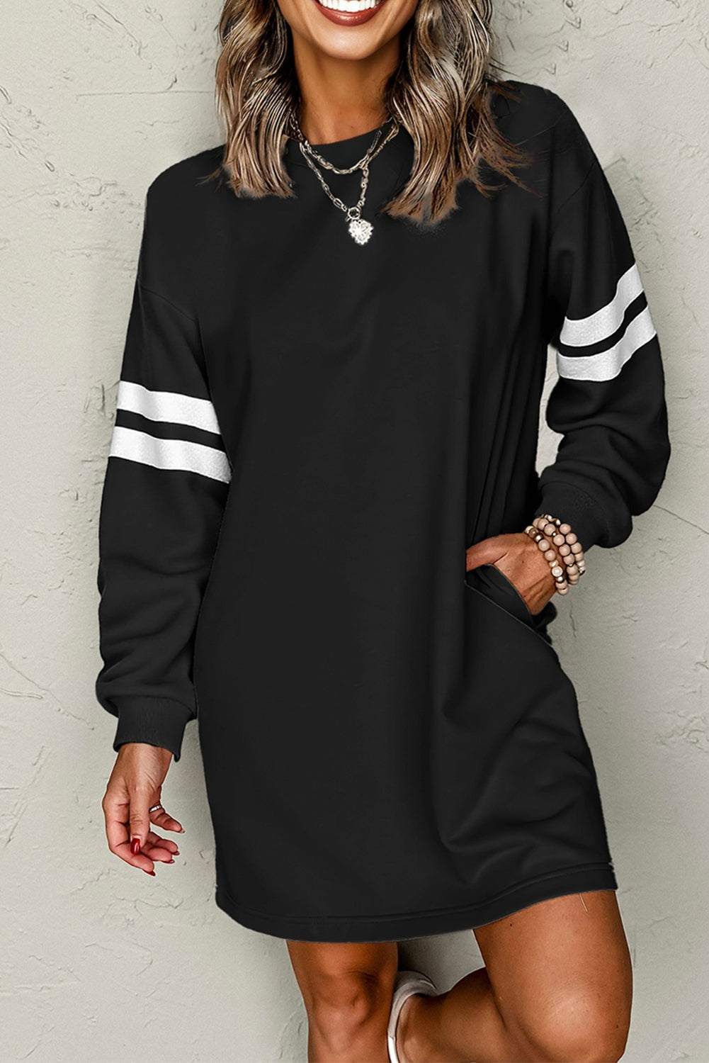 Varsity Stripe Dress