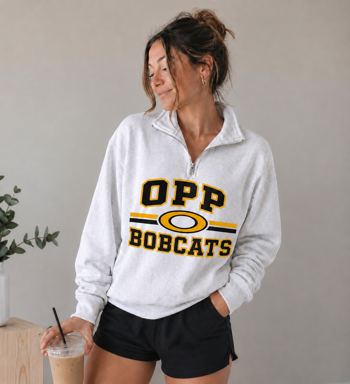 Custom Mascot Quarter Zip